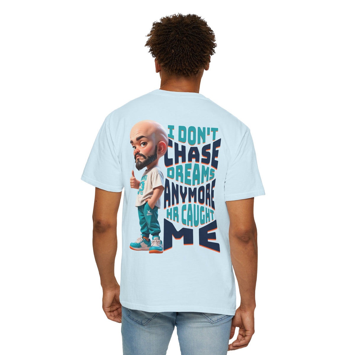 Corporate Damage™ - BPD - Funny Office Humor T-Shirt | I Don't Chase Dreams Anymore HR Caught Me Graphic Tee | Sarcastic Workplace Joke Shirt