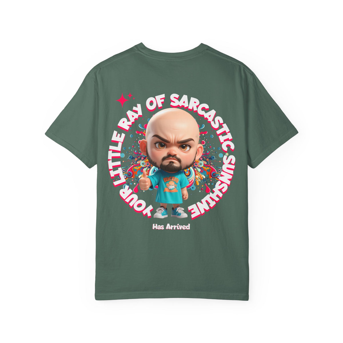 Corporate Damage™ - BPD - Funny Office Humor T-Shirt | Your Little Ray Of Sarcastic Sunshine Has Arrived Graphic Tee | Snarky Workplace Joke Shirt