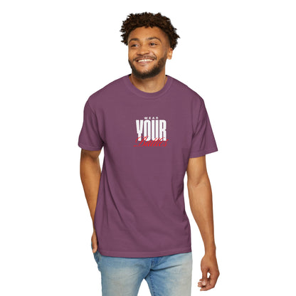 FPD - Wear Your Battles T-Shirt | Inspirational Motivational Typography Graphic Tee | Bold Statement Apparel