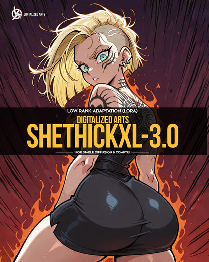 DigitalizedArtsBabesSheThick - Professional Curvy Anatomical & Silhouette LoRA Pack