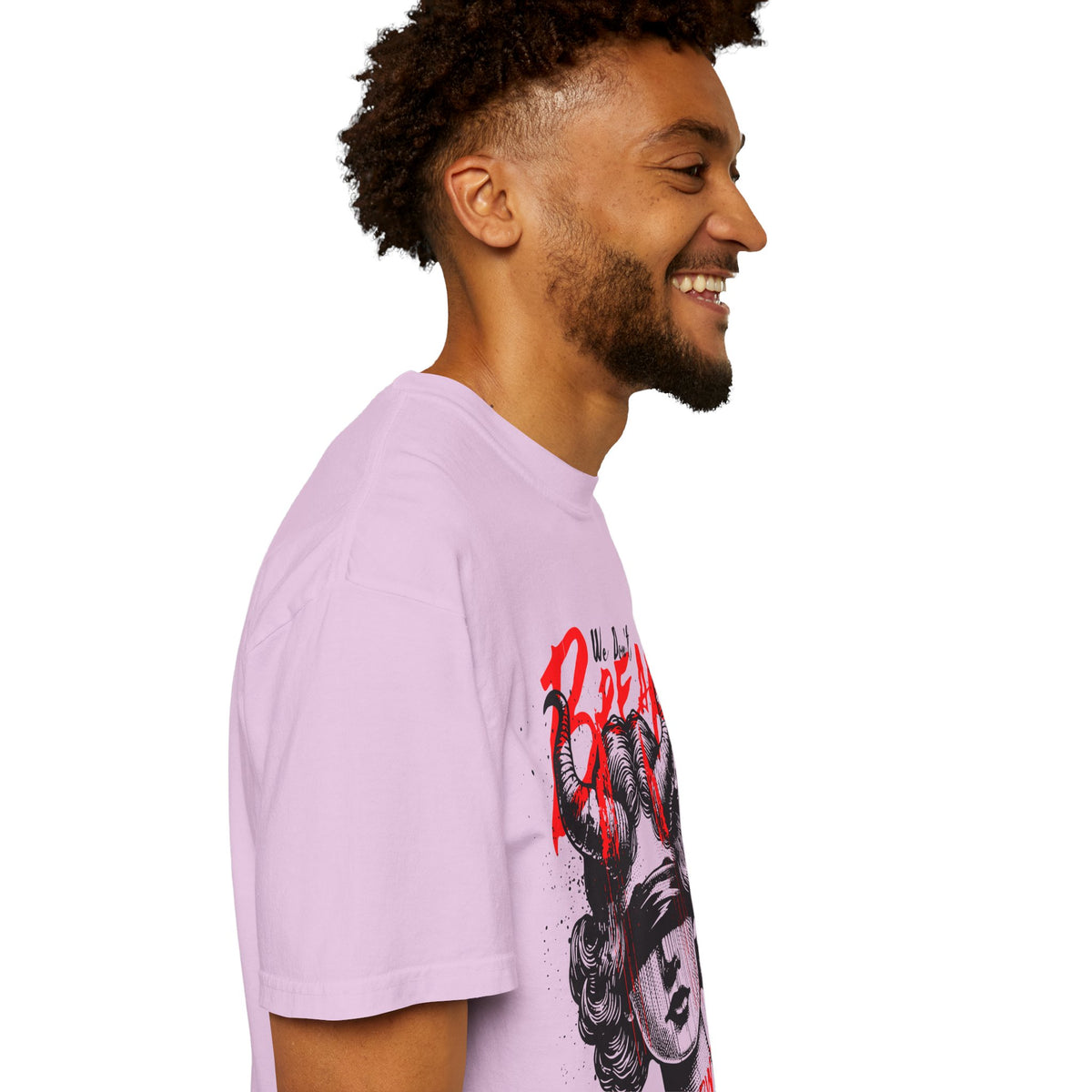 FPD - Break Down To Breakthrough Grunge Tee | Mental Health Resilience & Alternative Apparel