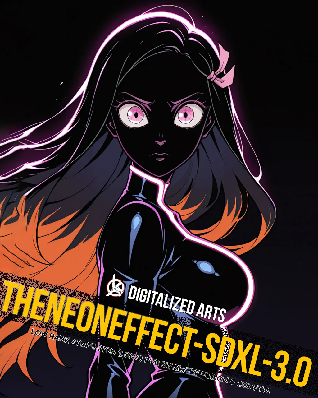 DigitalizedArtsTheNeonEffect - Cyberpunk Glow & Luminescent Lighting LoRA Pack