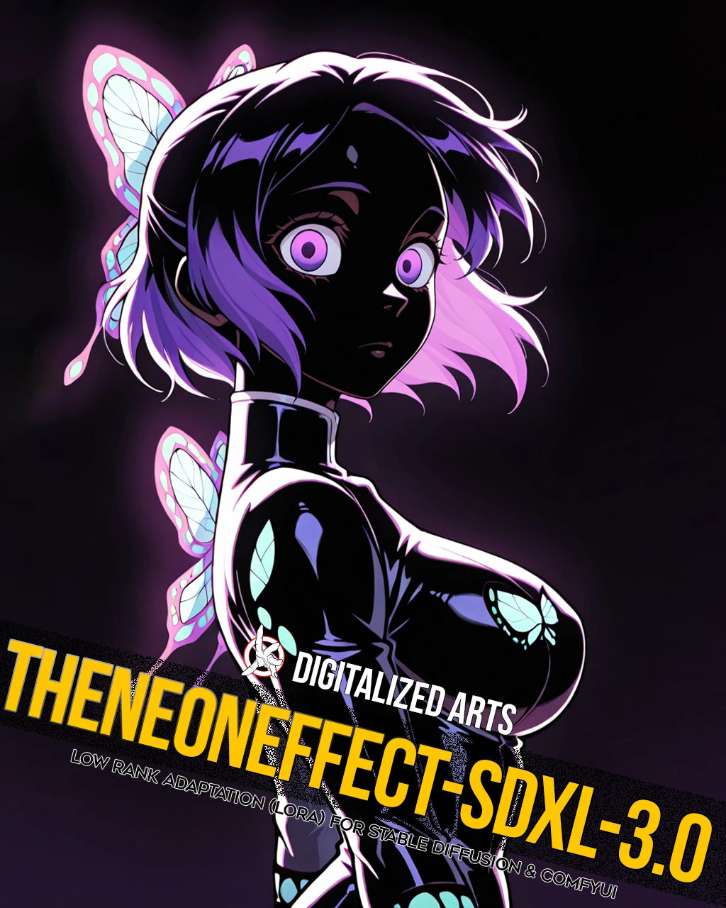 DigitalizedArtsTheNeonEffect - Cyberpunk Glow & Luminescent Lighting LoRA Pack