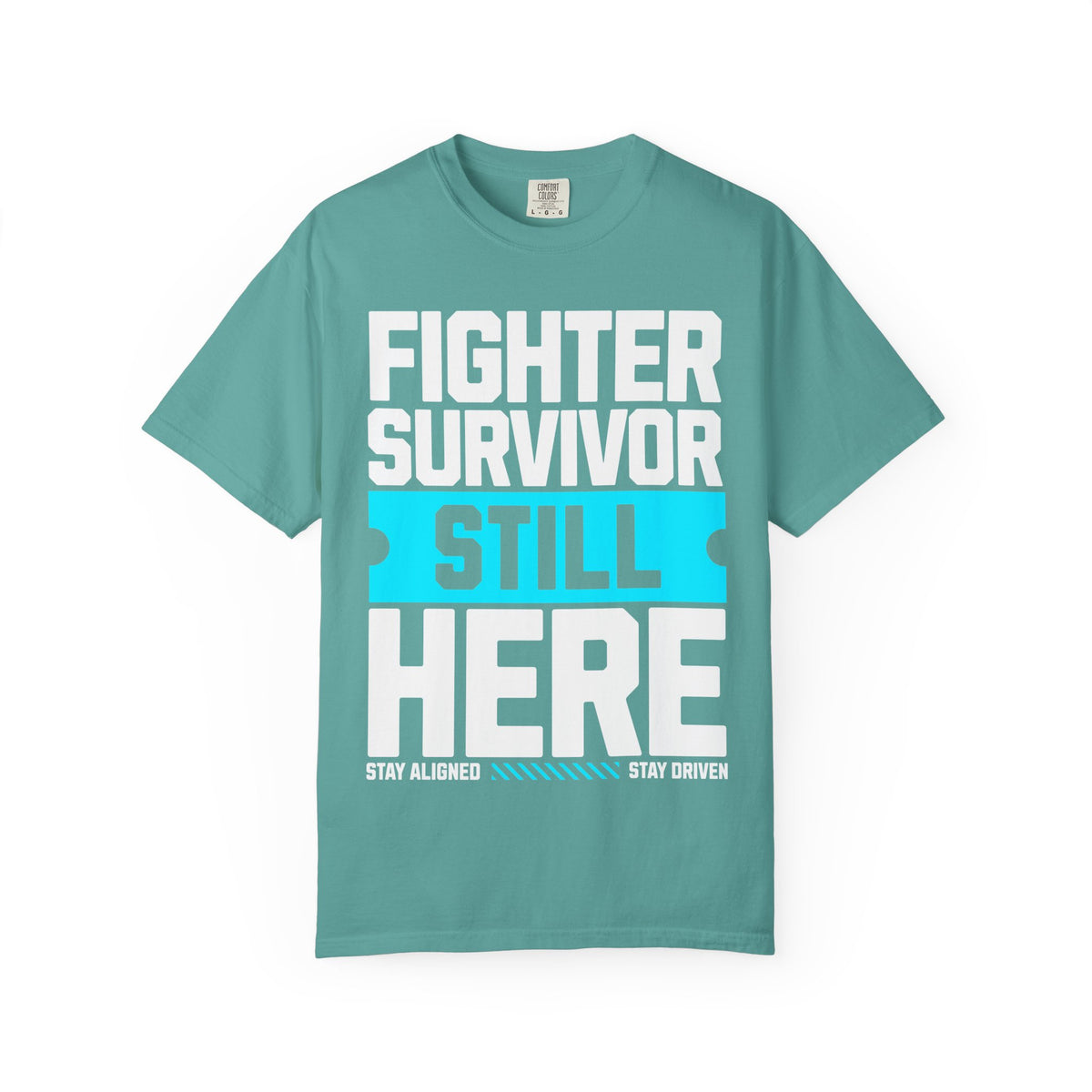 FPD - Fighter Survivor Still Here | Inspirational Mental Health Long Sleeve Shirt & Empowerment Apparel