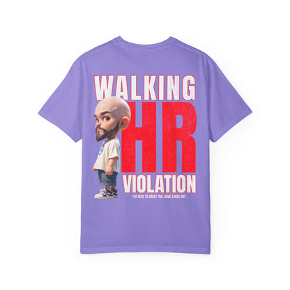 Corporate Damage™ - BPD - Funny Office Humor T-Shirt | Walking HR Violation Bold Red Typography Graphic Tee | Sarcastic Workplace Joke Shirt