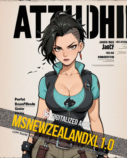 DigitalizedArts MsNewZealand (Mad Maggie) - Apex Legends Character Concept LoRA