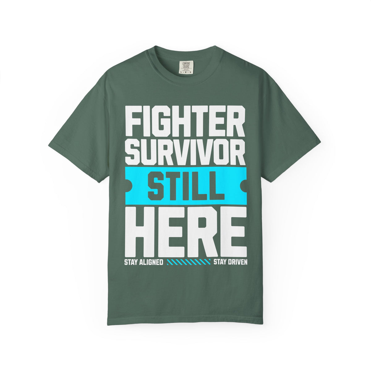 FPD - Fighter Survivor Still Here | Inspirational Mental Health Long Sleeve Shirt & Empowerment Apparel