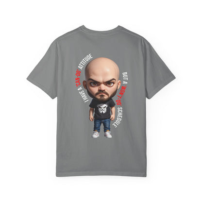 Corporate Damage™ - BPD - Funny Office Humor T-Shirt | Can-Do Attitude Won't-Do Schedule Graphic Tee | Sarcastic Workplace Procrastination Shirt