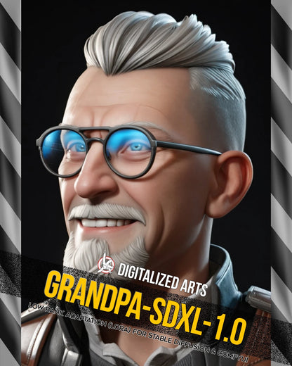 DADMrGrandpaXL-1.0 - Ballistic Apex Legends SDXL & Illustrious XL Character LoRA Suite