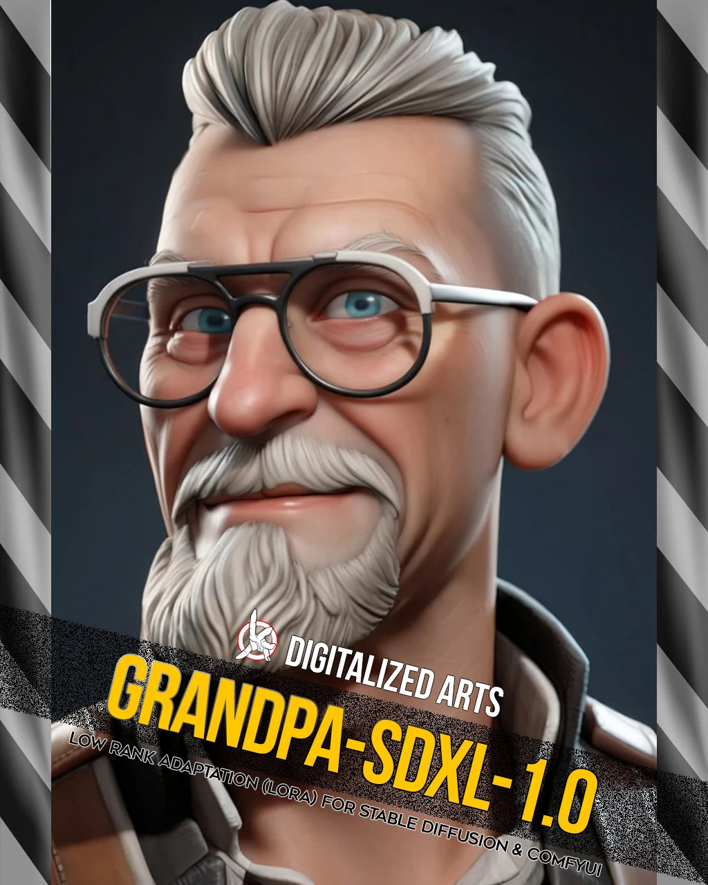 DADMrGrandpaXL-1.0 - Ballistic Apex Legends SDXL & Illustrious XL Character LoRA Suite