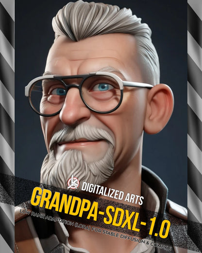 DADMrGrandpaXL-1.0 - Ballistic Apex Legends SDXL & Illustrious XL Character LoRA Suite