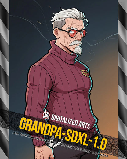 DADMrGrandpaXL-1.0 - Ballistic Apex Legends SDXL & Illustrious XL Character LoRA Suite