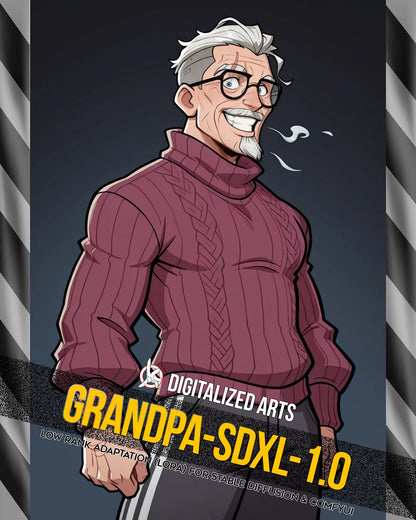 DADMrGrandpaXL-1.0 - Ballistic Apex Legends SDXL & Illustrious XL Character LoRA Suite