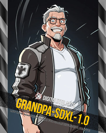 DADMrGrandpaXL-1.0 - Ballistic Apex Legends SDXL & Illustrious XL Character LoRA Suite
