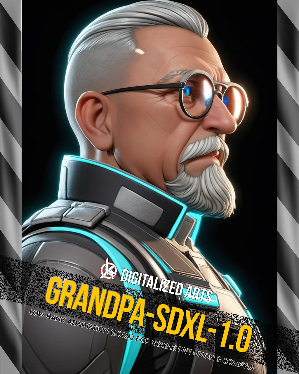 DADMrGrandpaXL-1.0 - Ballistic Apex Legends SDXL & Illustrious XL Character LoRA Suite