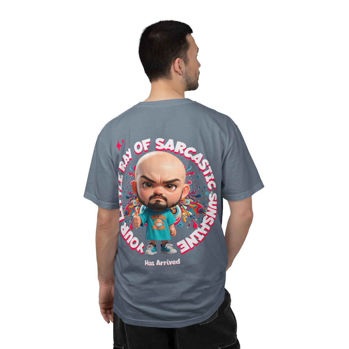 Corporate Damage™ - BPD - Funny Office Humor T-Shirt | Your Little Ray Of Sarcastic Sunshine Has Arrived Graphic Tee | Snarky Workplace Joke Shirt