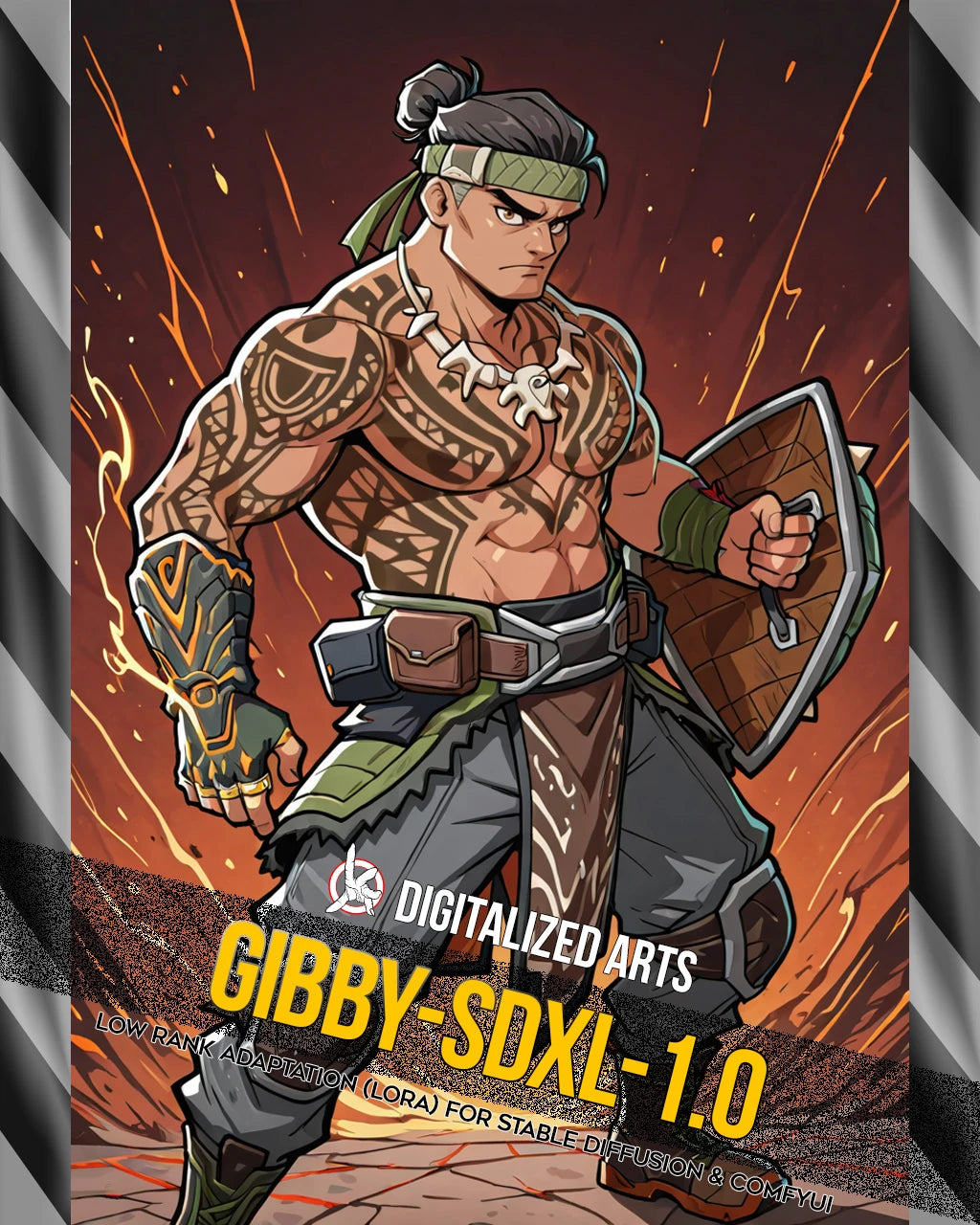 DADMrGibbyXL-1.0 - Gibraltar Apex Legends SDXL & Illustrious XL Character LoRA Suite
