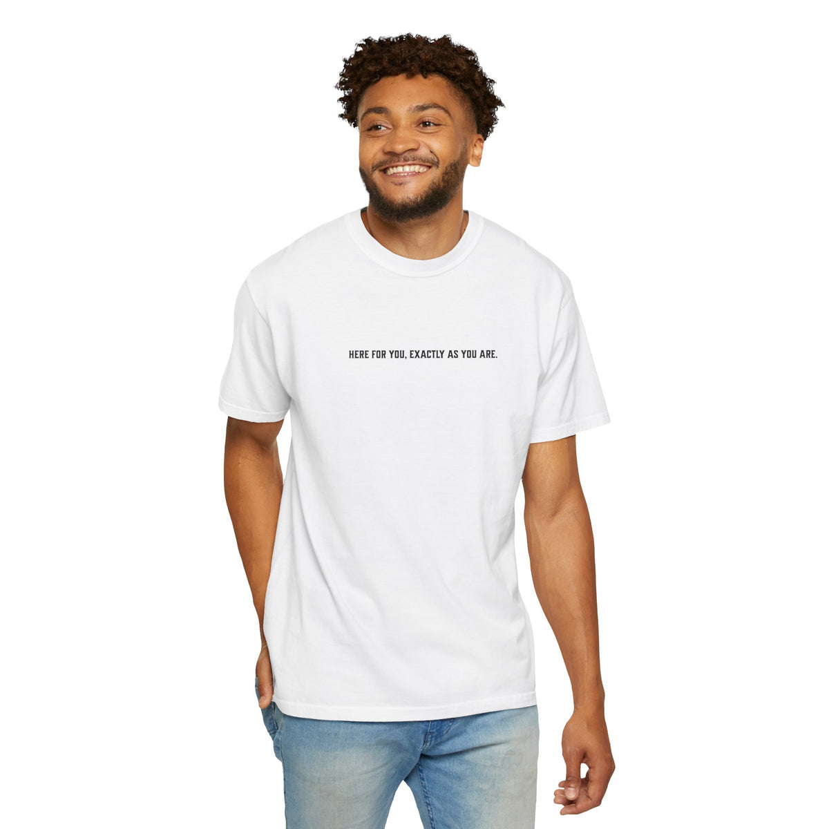 F&BPD - Android 18 Here For You Mental Health Support Tee | Dragon Ball Z Inspirational Anime Shirt