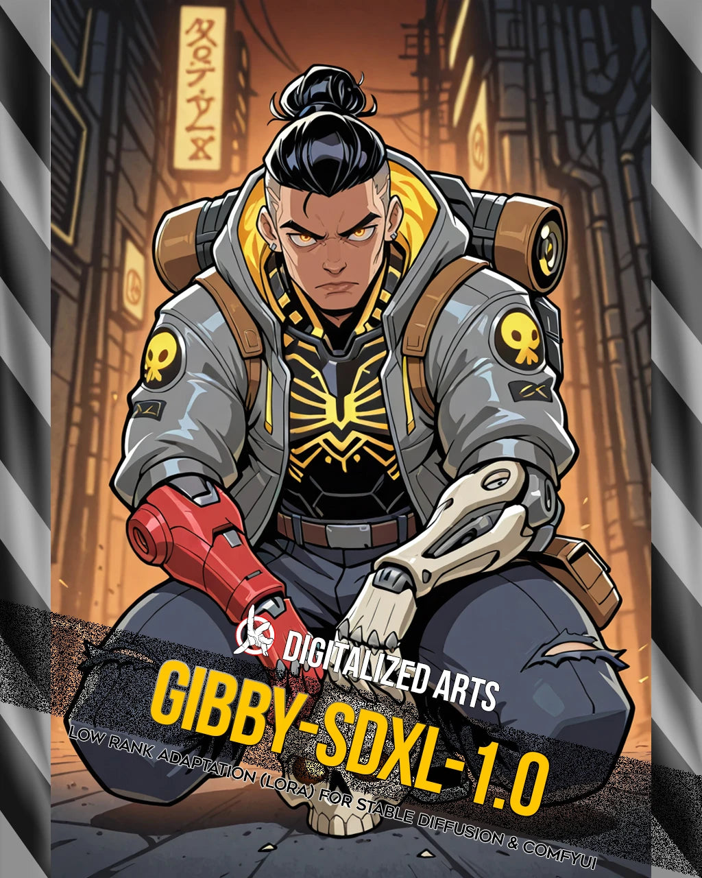 DADMrGibbyXL-1.0 - Gibraltar Apex Legends SDXL & Illustrious XL Character LoRA Suite