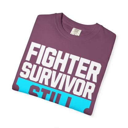 FPD - Fighter Survivor Still Here | Inspirational Mental Health Long Sleeve Shirt & Empowerment Apparel