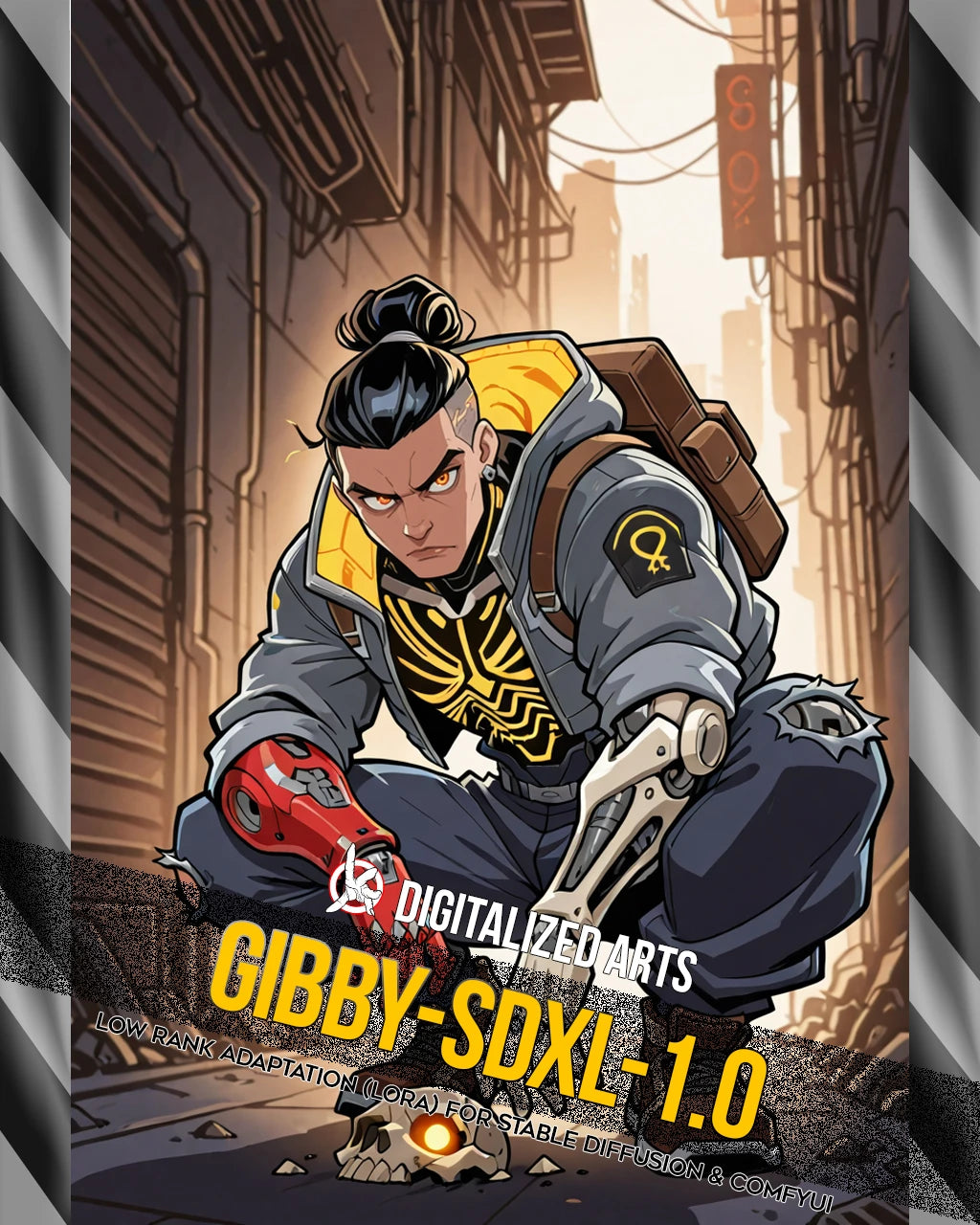 DADMrGibbyXL-1.0 - Gibraltar Apex Legends SDXL & Illustrious XL Character LoRA Suite