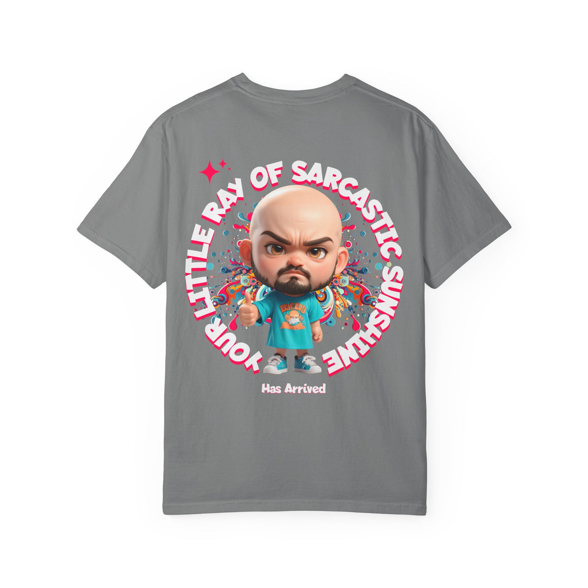 Corporate Damage™ - BPD - Funny Office Humor T-Shirt | Your Little Ray Of Sarcastic Sunshine Has Arrived Graphic Tee | Snarky Workplace Joke Shirt