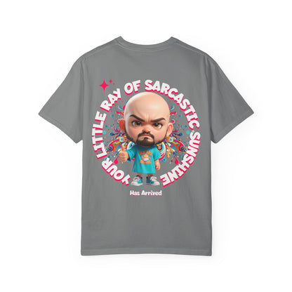 Corporate Damage™ - BPD - Funny Office Humor T-Shirt | Your Little Ray Of Sarcastic Sunshine Has Arrived Graphic Tee | Snarky Workplace Joke Shirt