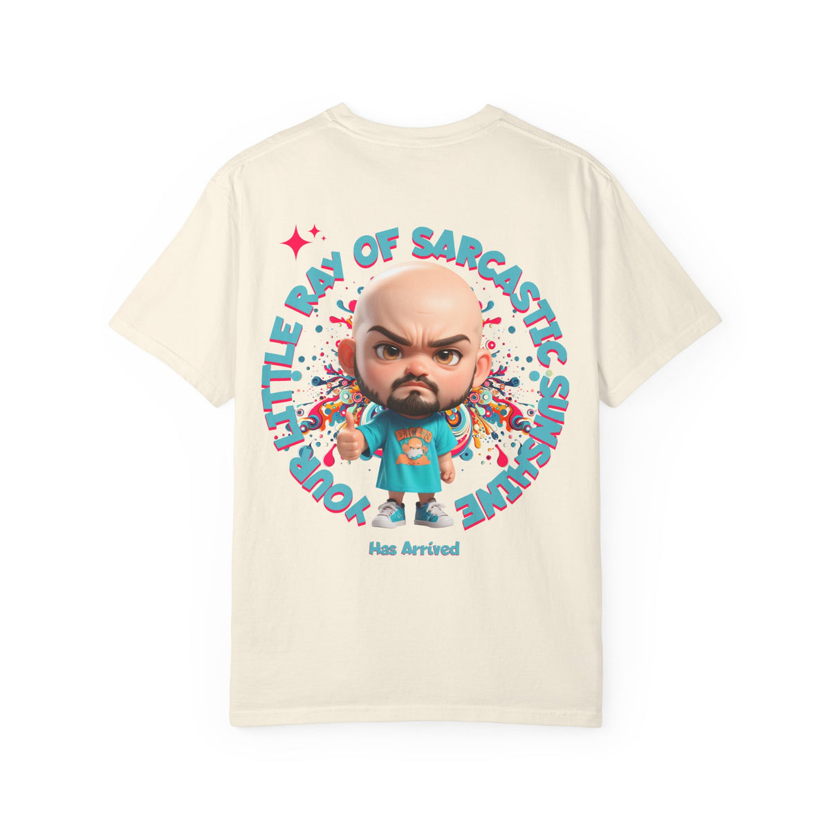 Corporate Damage™ - BPD - Funny Office Humor T-Shirt | Your Little Ray Of Sarcastic Sunshine Has Arrived Graphic Tee | Snarky Workplace Joke Shirt