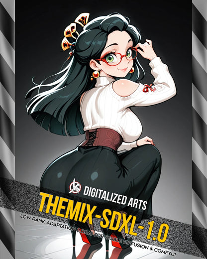 DigitalizedArtsMix - All-in-One Stylized Anime Illustration & Character LoRA Suite