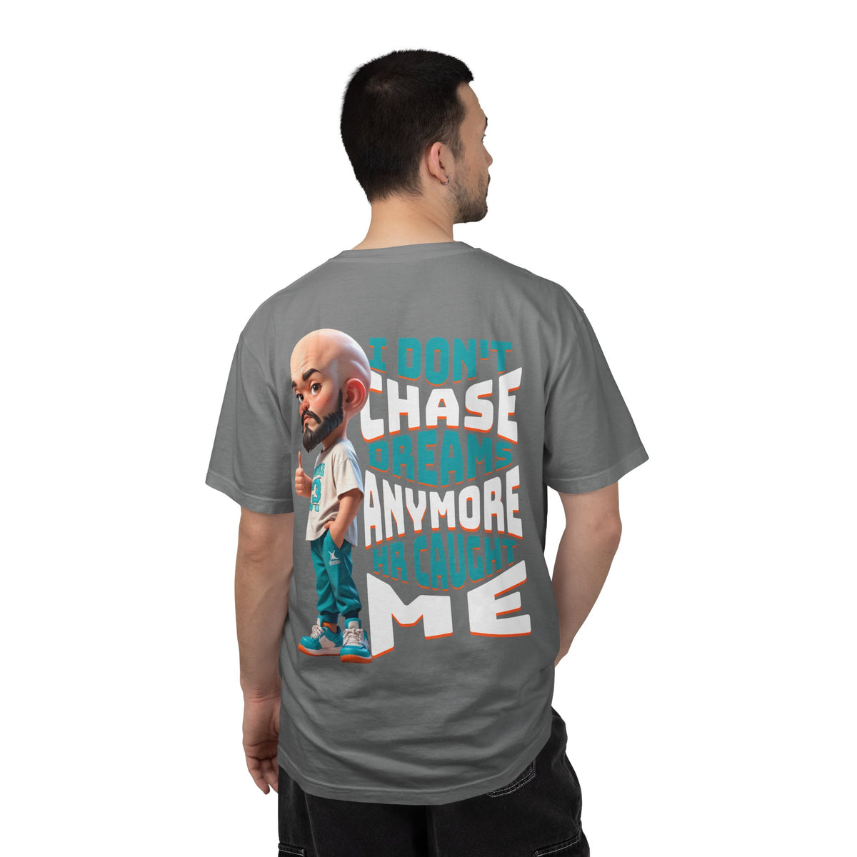 Corporate Damage™ - BPD - Funny Office Humor T-Shirt | I Don't Chase Dreams Anymore HR Caught Me Graphic Tee | Sarcastic Workplace Joke Shirt