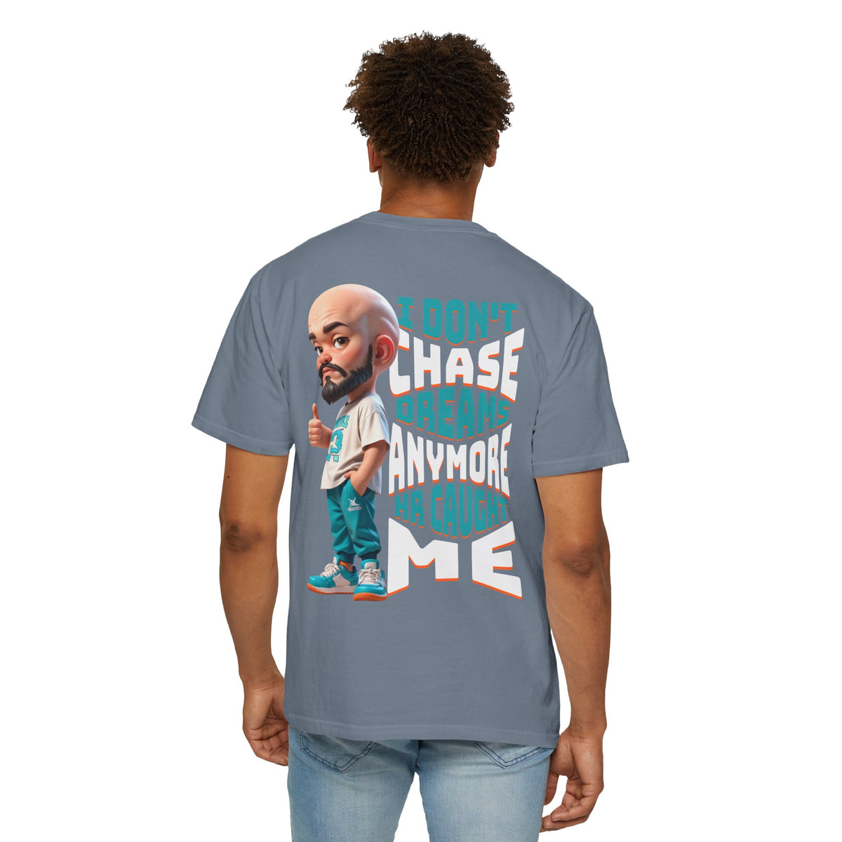 Corporate Damage™ - BPD - Funny Office Humor T-Shirt | I Don't Chase Dreams Anymore HR Caught Me Graphic Tee | Sarcastic Workplace Joke Shirt