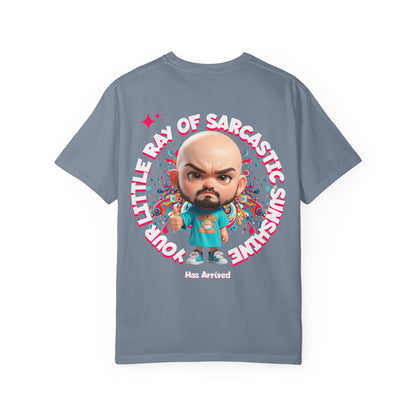 Corporate Damage™ - BPD - Funny Office Humor T-Shirt | Your Little Ray Of Sarcastic Sunshine Has Arrived Graphic Tee | Snarky Workplace Joke Shirt