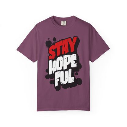 FPD - Stay Hopeful Bold Typography Tee | Inspirational Mental Health Support & Streetwear Shirt