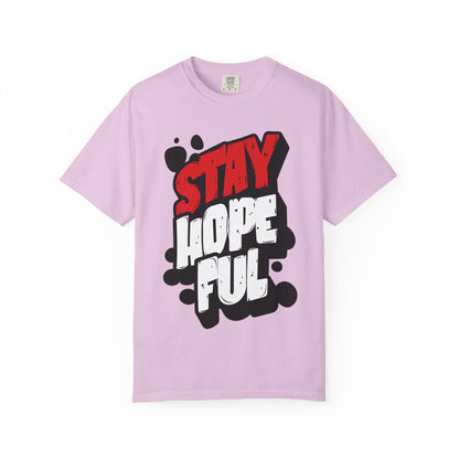 FPD - Stay Hopeful Bold Typography Tee | Inspirational Mental Health Support & Streetwear Shirt