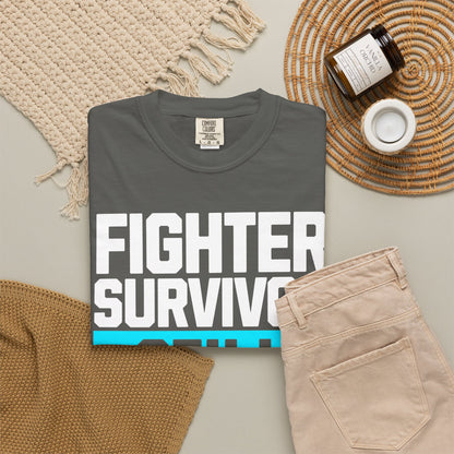 FPD - Fighter Survivor Still Here | Inspirational Mental Health Long Sleeve Shirt & Empowerment Apparel