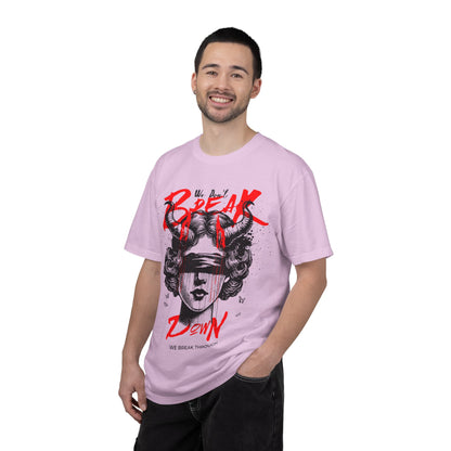 FPD - Break Down To Breakthrough Grunge Tee | Mental Health Resilience & Alternative Apparel