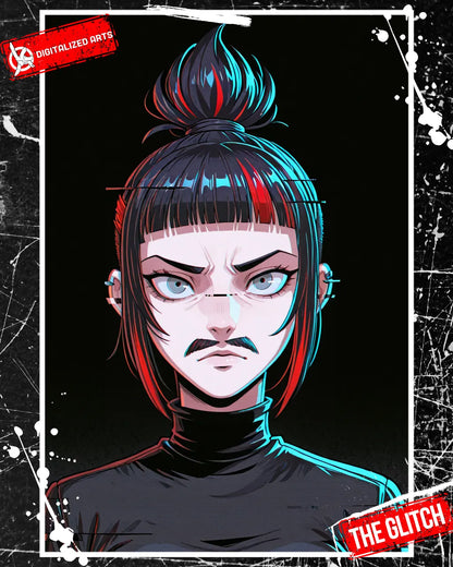DATheGlitchXL-1.0 - Cyberpunk Glitch & 3D Chromatic Aberration SDXL & Illustrious XL LoRA Suite