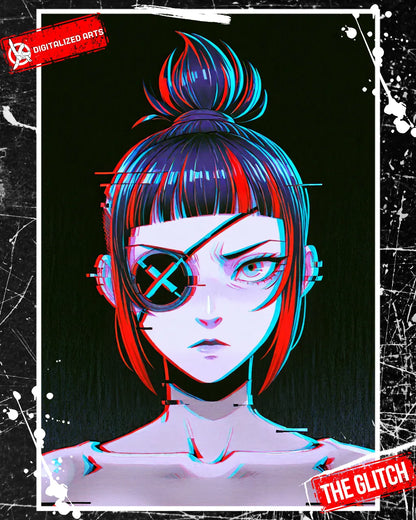 DATheGlitchXL-1.0 - Cyberpunk Glitch & 3D Chromatic Aberration SDXL & Illustrious XL LoRA Suite