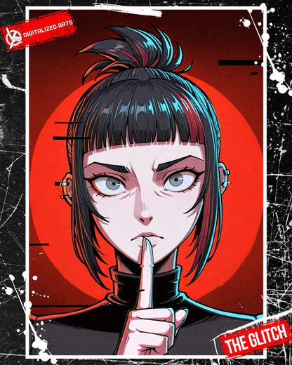 DATheGlitchXL-1.0 - Cyberpunk Glitch & 3D Chromatic Aberration SDXL & Illustrious XL LoRA Suite