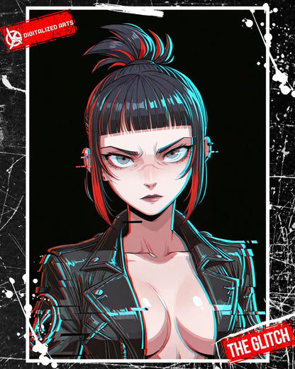 DATheGlitchXL-1.0 - Cyberpunk Glitch & 3D Chromatic Aberration SDXL & Illustrious XL LoRA Suite