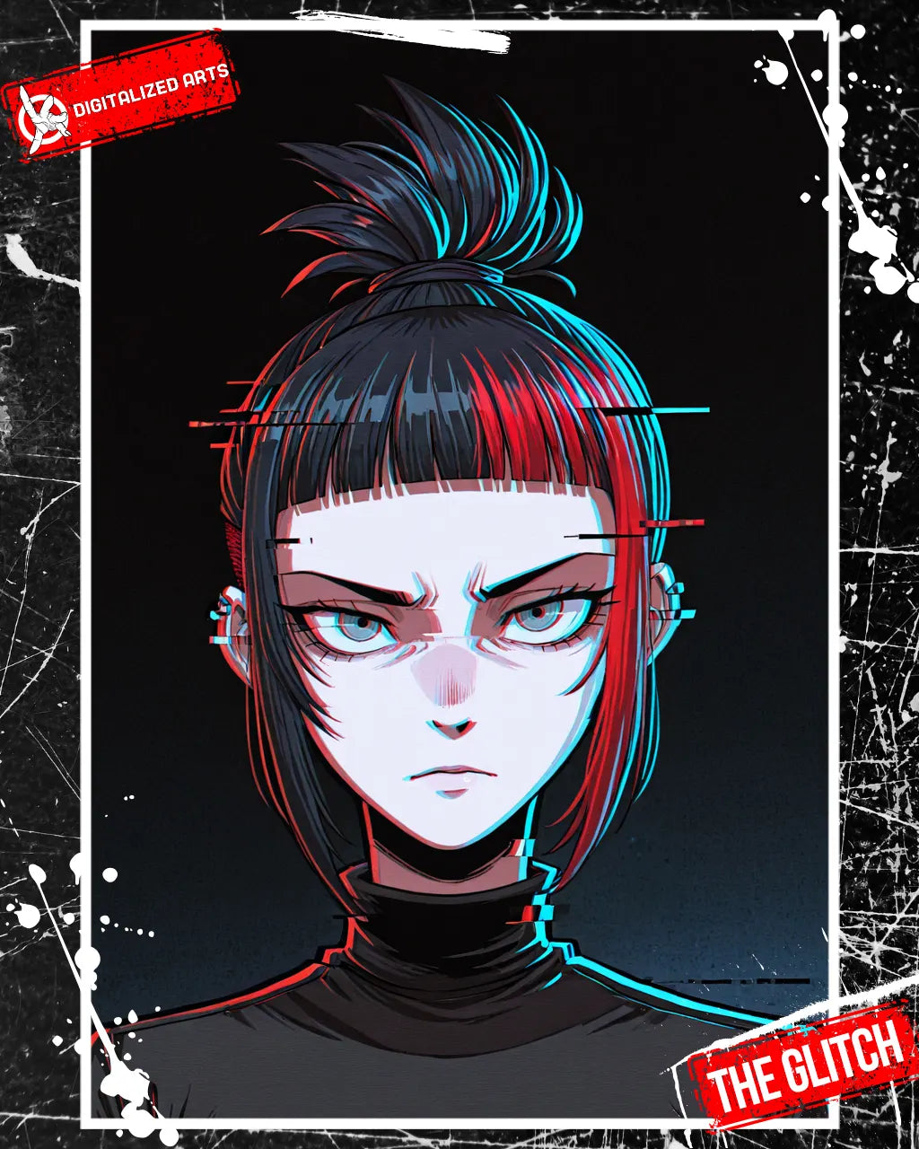 DATheGlitchXL-1.0 - Cyberpunk Glitch & 3D Chromatic Aberration SDXL & Illustrious XL LoRA Suite