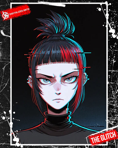 DATheGlitchXL-1.0 - Cyberpunk Glitch & 3D Chromatic Aberration SDXL & Illustrious XL LoRA Suite