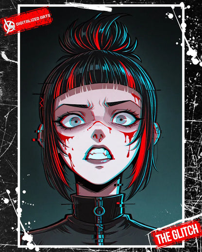 DATheGlitchXL-1.0 - Cyberpunk Glitch & 3D Chromatic Aberration SDXL & Illustrious XL LoRA Suite