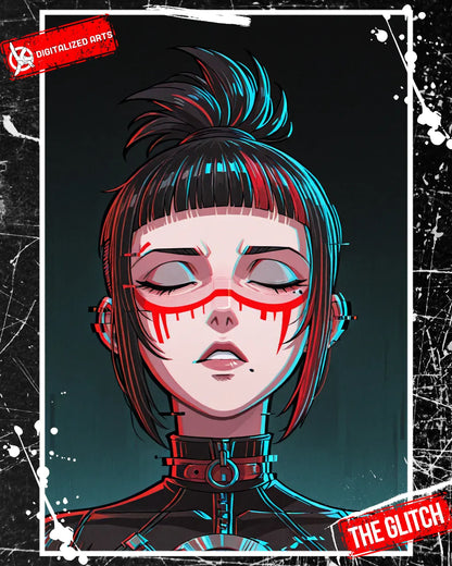DATheGlitchXL-1.0 - Cyberpunk Glitch & 3D Chromatic Aberration SDXL & Illustrious XL LoRA Suite