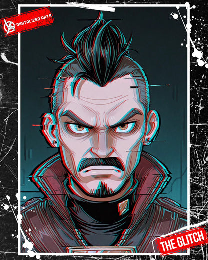 DATheGlitchXL-1.0 - Cyberpunk Glitch & 3D Chromatic Aberration SDXL & Illustrious XL LoRA Suite