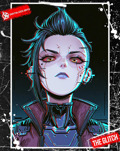 DATheGlitchXL-1.0 - Cyberpunk Glitch & 3D Chromatic Aberration SDXL & Illustrious XL LoRA Suite