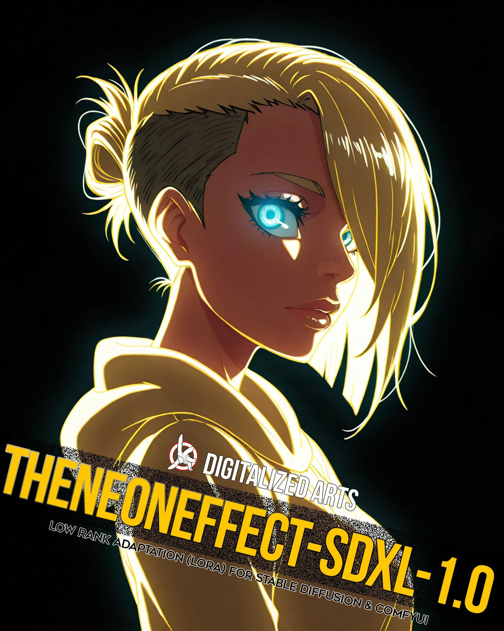 DigitalizedArtsTheNeonEffect - Cyberpunk Glow & Luminescent Lighting LoRA Pack