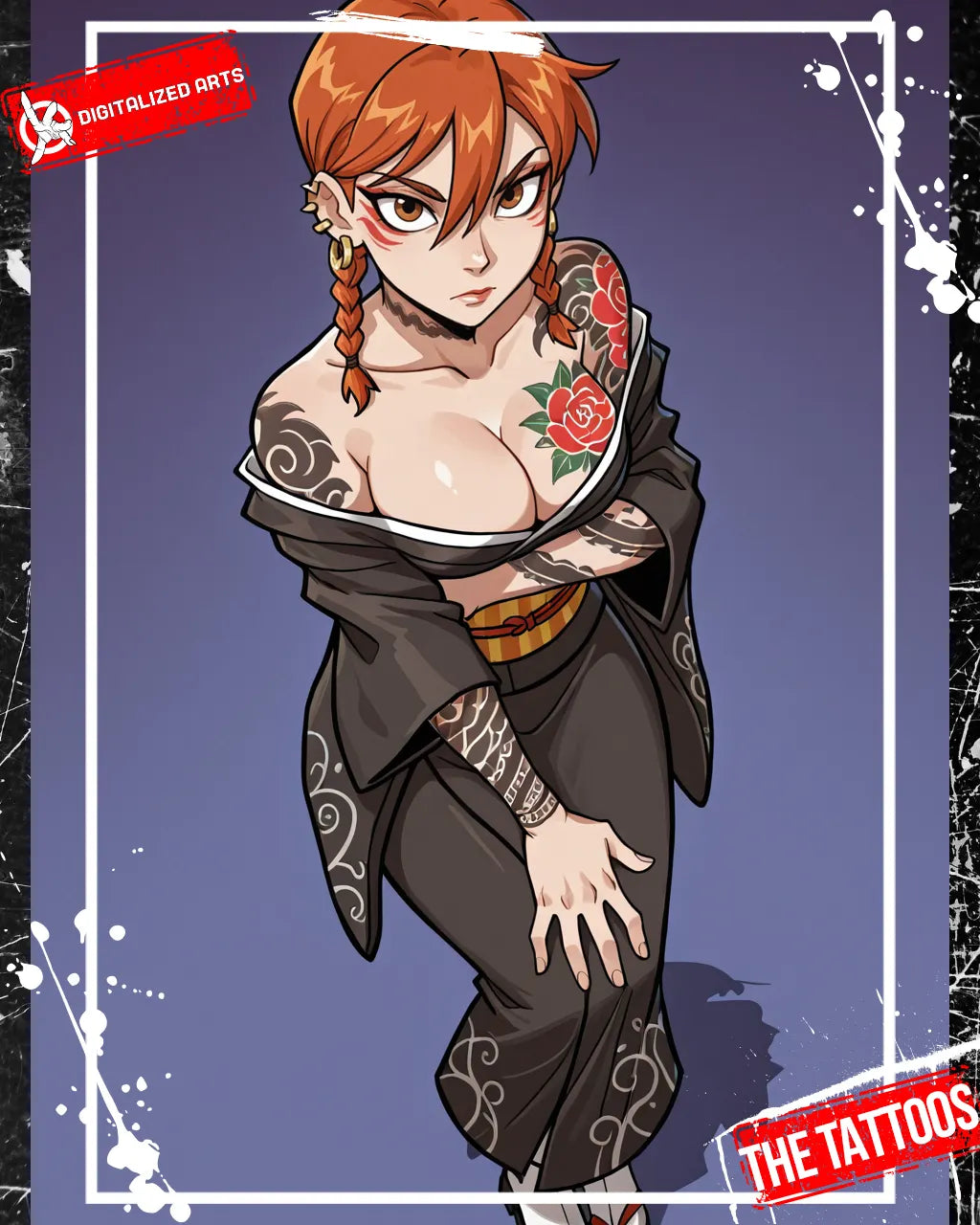 DATheTattooXL-1.0 - Full Back Japanese Irezumi & Stylized Anime Body Art SDXL & Illustrious XL LoRA Suite