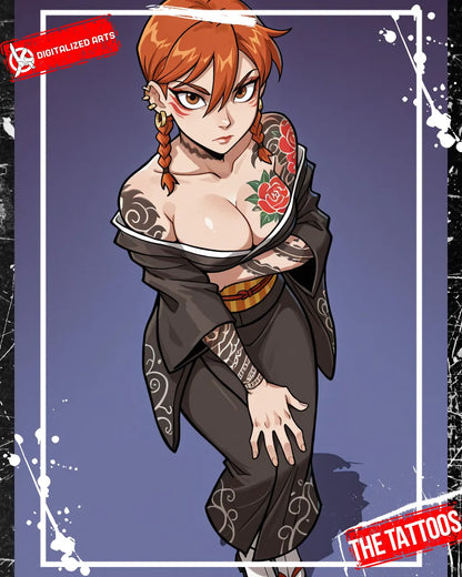DATheTattooXL-1.0 - Full Back Japanese Irezumi & Stylized Anime Body Art SDXL & Illustrious XL LoRA Suite