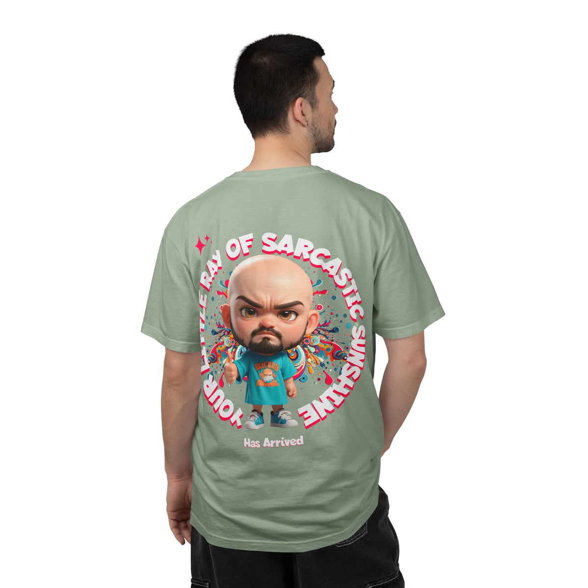 Corporate Damage™ - BPD - Funny Office Humor T-Shirt | Your Little Ray Of Sarcastic Sunshine Has Arrived Graphic Tee | Snarky Workplace Joke Shirt